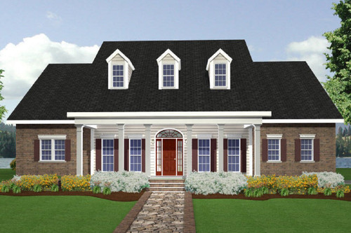 Country House Plan - 99351 - Front Exterior
