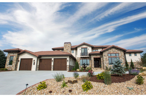 Tuscan House Plan - Valencia Road 99381 - Front Exterior
