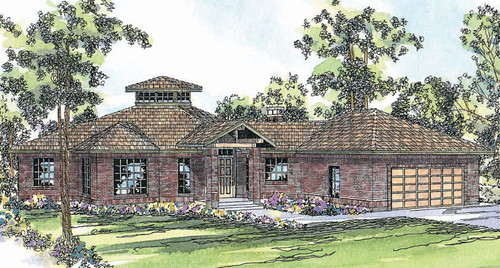 Contemporary House Plan - Palmyra 99499 - Front Exterior