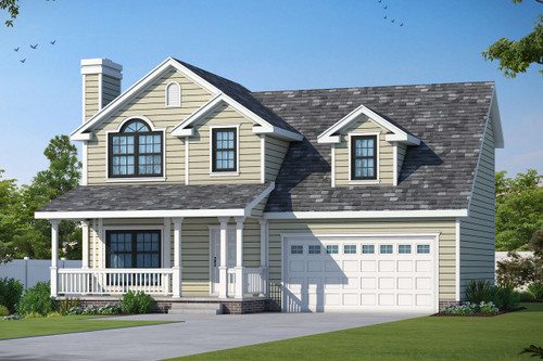 Country House Plan - Kincaid 99858 - Front Exterior