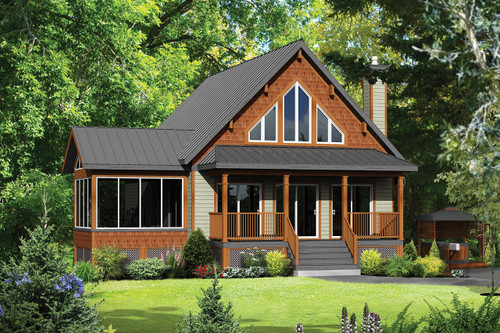 Craftsman House Plan - 28651 - Front Exterior