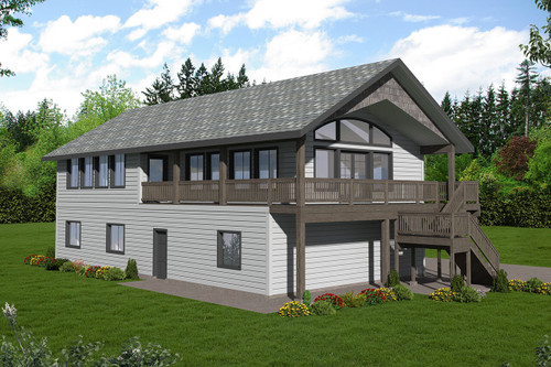 Craftsman House Plan - 33734 - Front Exterior