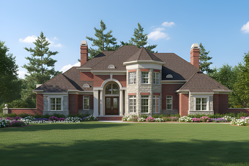 European House Plan - 17841 - Front Exterior