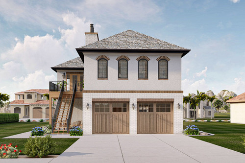 Traditional House Plan - Canterbury 14806 - Front Exterior