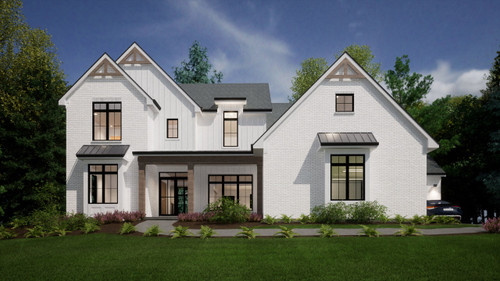 Farmhouse House Plan - Wesboro 53627 - Front Exterior