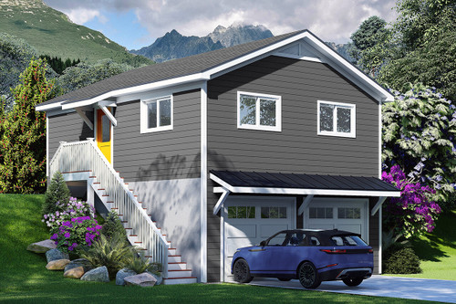 Traditional House Plan - Granite Falls 52096 - Front Exterior