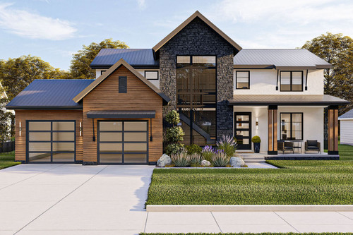 Farmhouse House Plan - Bandera Heights 70654 - Front Exterior