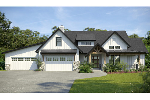 Craftsman House Plan - Skimmerhorn II 36830 - Front Exterior