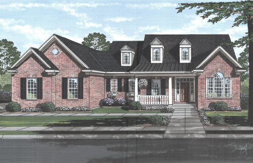 Cape Cod House Plan - Brookline 71178 - Front Exterior