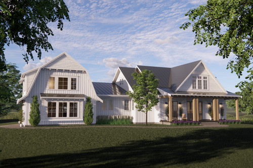 Country House Plan - 43163 - Front Exterior