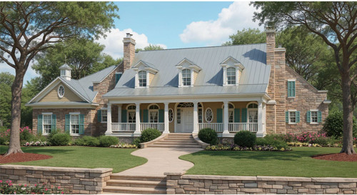 Southern House Plan - Briars 34524 - Front Exterior