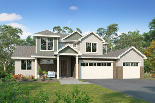 Craftsman House Plan - Grays Peak 12044 - Front Exterior