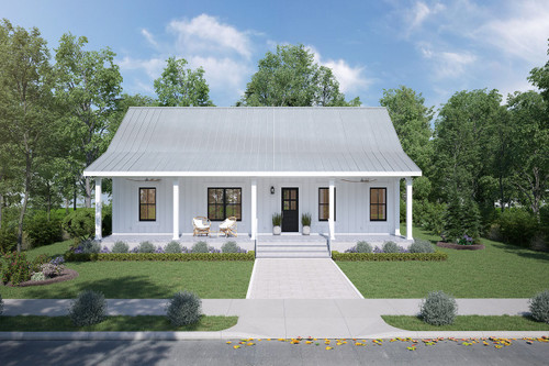 Farmhouse House Plan - 83622 - Front Exterior