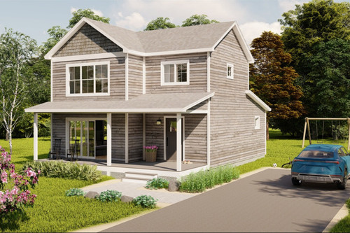 Farmhouse House Plan - Balsam 21838 - Front Exterior