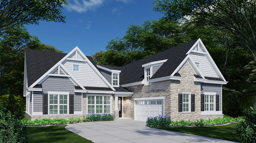 Ranch House Plan - Annandale 88964 - Front Exterior