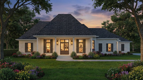 Southern House Plan - 72181 - Front Exterior