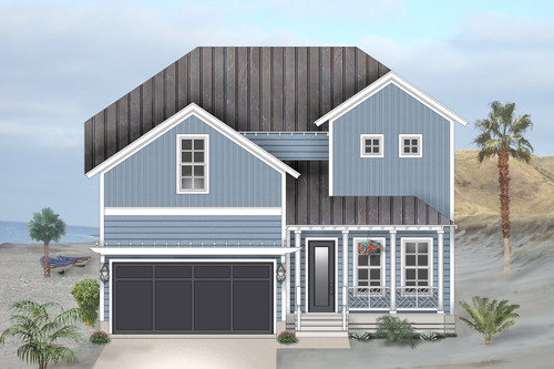 Traditional House Plan - 39163 - Front Exterior