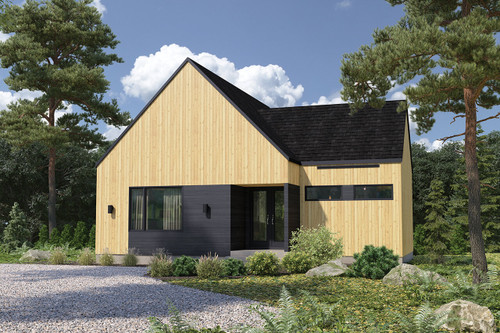 European House Plan - 72596 - Front Exterior