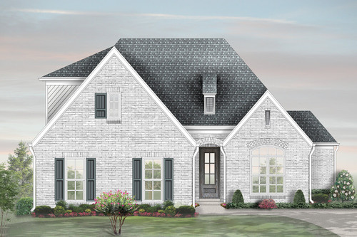 French Country House Plan - 87372 - Front Exterior