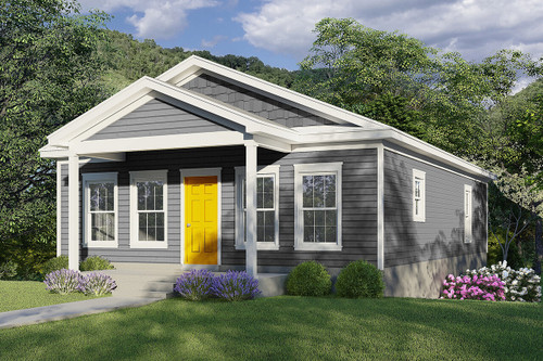 Cottage House Plan - Maple Mountain 27382 - Front Exterior