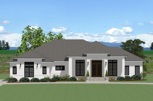 Mediterranean House Plan - 92244 - Front Exterior