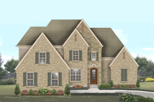 French Country House Plan - 62492 - Front Exterior