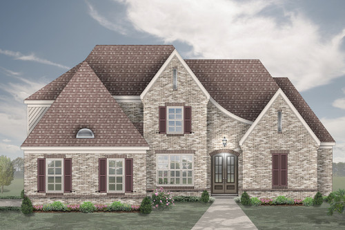 French Country House Plan - 12228 - Front Exterior