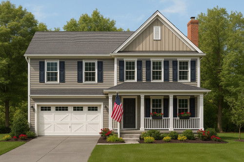 Traditional House Plan - Pemlico 39841 - Front Exterior