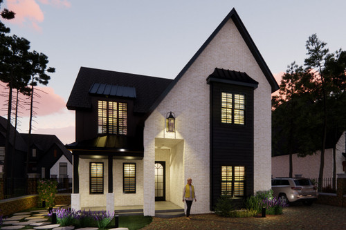 European House Plan - Crown Heights 82277 - Front Exterior