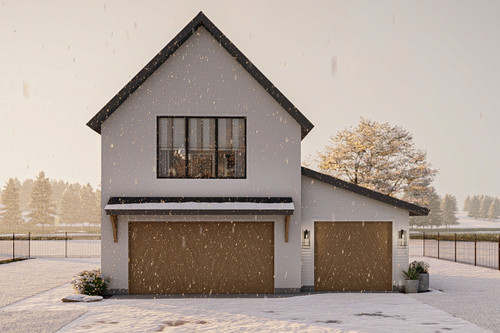 Farmhouse House Plan - Wood River 77123 - Front Exterior