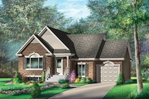 Classic House Plan - 84315 - Front Exterior