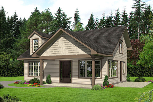 Cottage House Plan - Dry Fly Retreat 99108 - Front Exterior