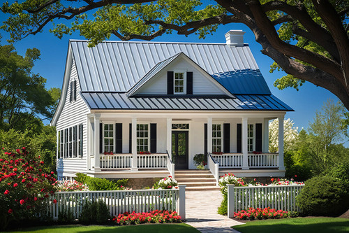 Cottage House Plan - Raspberry Cottage 41654 - Front Exterior