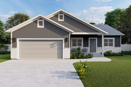 Traditional House Plan - Bastian  75940 - Front Exterior