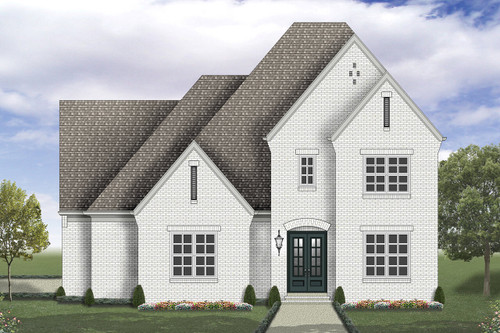 Traditional House Plan - 58518 - Front Exterior
