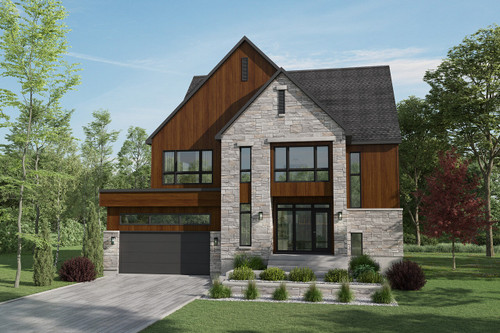European House Plan - 42325 - Front Exterior