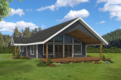 Cottage House Plan - 20166 - Front Exterior