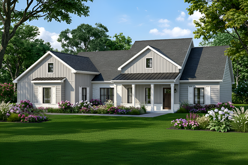 Farmhouse House Plan - 16925 - Front Exterior