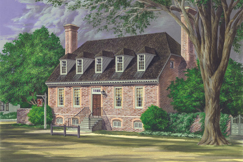 Colonial House Plan - Eighteenth-Century House 35591 - Front Exterior
