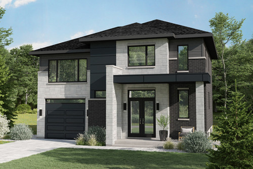 Modern House Plan - 71088 - Front Exterior