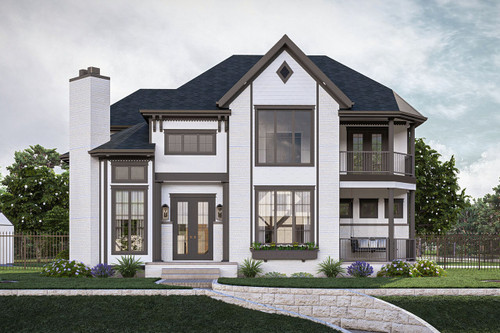 Modern House Plan - Maude 53036 - Front Exterior
