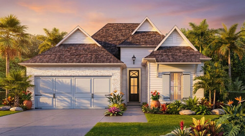 European House Plan - 51971 - Front Exterior