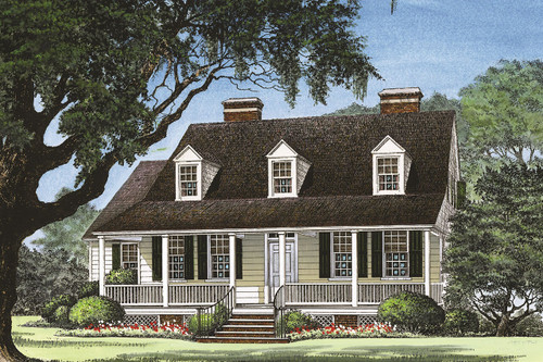 Cottage House Plan - Snee Farm 99464 - Front Exterior