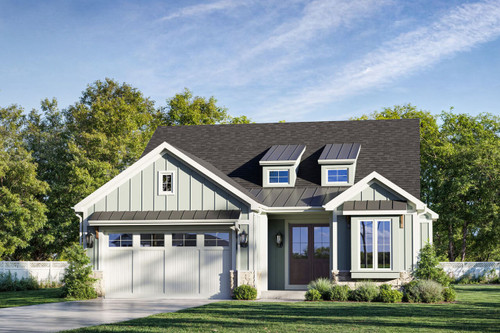 Country House Plan - New Clarkston 32210 - Front Exterior