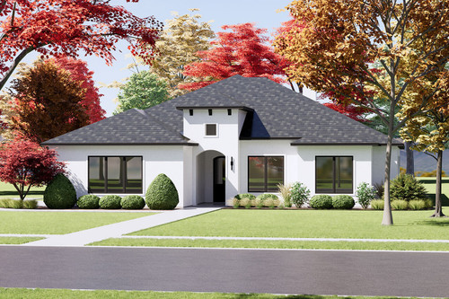Mediterranean House Plan - 28849 - Front Exterior