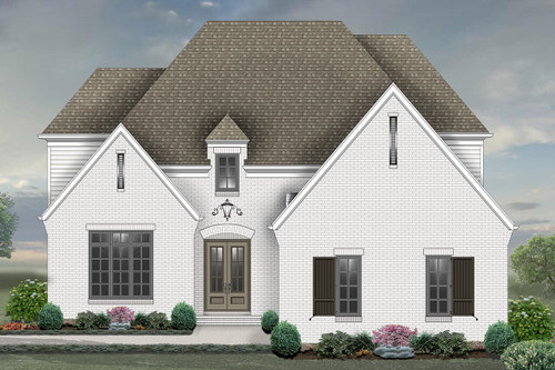French Country House Plan - 64260 - Front Exterior