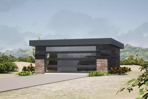 Modern House Plan - Modern Garage 92699 - Front Exterior