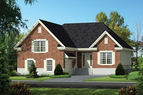 European House Plan - 25326 - Front Exterior
