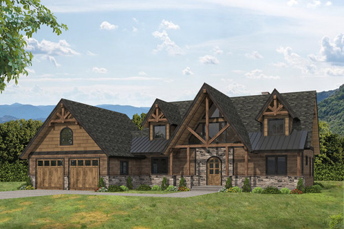 Craftsman House Plan - 22513 - Front Exterior