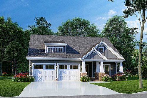 Cottage House Plan - Hunnington Cottage 17294 - Front Exterior